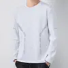 Camiseta Masculina de Manga Comprida Camiseta Íntima Casual Esporte Gola Redonda Manga Comprida Camiseta Masculina Estampada Manga Comprida Camiseta Íntima Camiseta Roupas Masculinas