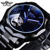 Reloj suizo T-winner winner moda masculina temperamento casual hueco automático mecánico