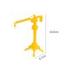 Decoración de pastel de construcción de vehículos de ingeniería enchufe infantil de dibujos animados inserto de pastel perforador bandera de pastel de semáforo digital