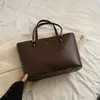 Bolsa Tote Off-White de Design Exclusivo para Mulheres, Bolsa de Ombro de Grande Capacidade, Novo Modelo Primavera 2026, Bolsa de Mão de Luxo para o Dia a Dia