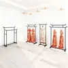 Nuevo Estante de Exhibición Estilo Chino, Soporte para Exhibir Hanfu, Estante Xiuhe Estilo Antiguo, Perchero de Pie Tradicional para Vestido de Novia
