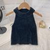 Deseo Puro Chaleco Halter de Punto con Suspbottomer para Mujer 2025 Primavera Temprana Nuevo Sexy Ajustado Corto Top Interior Camisa de Fondo