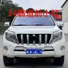 Adequado para 14-17 Prado Dominador Especial Espessado Branco Pérola Para-choque Dianteiro Para-choque Anticolisão Barra Anticolisão
