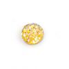 Taladro redondo de resina de 8 mm por todo el cielo estrella taladro de fondo plano racimo de cristal de mineral cóncavo-convexo accesorios de joyería al por mayor exclusivo transfronterizo