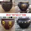 Venta al por mayor del fabricante Tanque Baifu de Cobre Puro Cilindro de Cobre Cilindro de Arroz Cilindro de Cobre de la Ciudad Prohibida Cilindro de Cobre Grande de Templo Tanque de Loto de Patio Cilindro de Agua de Cobre