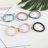 Diadema de Hilo Colorida, Bandas Elásticas para el Cabello Duraderas, Bandas de Goma para Cola de Caballo, Accesorios para el Cabello para Mujer