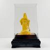 Clássico Mais Vendido Veludo Dourado Trompete Guandi Shengjun Guan Erye Guan Yu Guan Gong Ornamentos Chinoiserie Riqueza Presentes de Negócios
