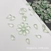 Acessórios para Joias de Cristal de Vidro Tcheco DIY 8X15 Gota d'Água Suculenta Estilo Antigo Grampo de Cabelo Adorno de Cabeça Materiais de Produção da Dinastia Han