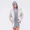 25 Nuevos Modelos del Fabricante de Bufanda de Punto con Capucha Versátil y Cálida para Otoño e Invierno, Gorro y Calentador de Cuello Unisex