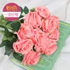 Promoção Especial Rosas Simuladas Rosa Única Atacado Casamento Decoração de Casa Arranjo de Flores Buquê de Rosas Simuladas