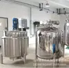 Tanque de Mistura de Aço Inoxidável Líquido 304 Tanque de Fermentação com Aquecimento Elétrico Tanque Móvel de Dispersão e Emulsificação Mistura Emulsificação Dispersão