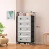 Nuevo zapatero transfronterizo para uso en dormitorios y hogares, zapatero simple multicapa de montaje rápido para almacenamiento en la entrada, venta al por mayor