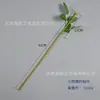 Hastes de Flores Artificiais com Folhas, Hastes de Rosas, Hastes de Rosas com Arame de Ferro, Hastes de Cravos, Hastes para Arranjo de Flores para Design de Paisagismo de Jardim