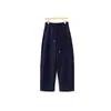 Pantalones de Chándal Hengjia QyLyocell de Doble Capa con Forro de Felpa para Mujer 2025 Invierno Nuevo Estilo Cintura Elástica Caída Casual