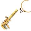 Fabricante Llavero DIY Regalo Colgante de Metal Calibrador Vernier Llavero Regalo Metálico Creativo Procesamiento y Personalización