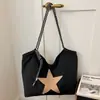 2026 Nova Bolsa Tote Casual para Estudante Universitário, Ombro Único, Grande Capacidade, Design de Nicho