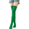 Calcetines de Navidad para Mujer, Calcetines de Halloween, Calcetines de Tubo Alto, Cosplay de Festival Europeo y Americano, Calcetines Largos de Tubo de Color Sólido, Medias