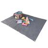 Alfombrilla impermeable para picnic y camping al aire libre, alfombrilla para picnic y barbacoa, parabrisas, plegable, lona encerada impermeable, toldo parasol