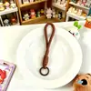 Novo Cordão Colorido Simples Trançado para Celular com Fecho de Mola DIY Joias de Miçangas Acessórios de Chaveiro com Cordão Trançado