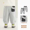 Kaka Panda Roupas Infantis Calças Cartoon Infantil Meninos Calças de Moletom Outono Meninas Calças Longas Roupas de Outono Calças Casuais Bebê