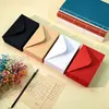 Amazon Transfronterizo En Stock Sobres de Papel Kraft Tarjetas de Felicitación Lisas Personalizadas Impresas con Logo Tarjetas de Invitación Selladas Manuscritas