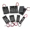 Não. 5 Caixa de bateria Não. Suporte de Bateria com 7 Interruptores com Fio com Tampa Séries Sem Solda 1/2/3/4/6/8 Seções DIY