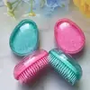 Nuevo y lindo peine mini portátil transfronterizo color macarrón cielo estrellado color huevo cabeza de masaje con airbag masajeador al por mayor directo de fábrica