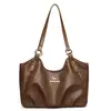 Bolsas de Mano para Mujer, Nuevo Estilo Transfronterizo, Bolsos de Hombro para Mujer, Casual, Moderno, Versátil, Bolsos de Gran Capacidad, Bolsos Suaves