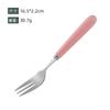Vajilla de acero inoxidable con mango de cerámica estilo ins, ideal para la cocina, cuchara de postre, caja de almacenamiento, juego de tenedor y cuchara.