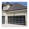 Aleación de Aluminio Certificada CE Puerta de Garaje abatible de Vidrio Puerta Elevable de Garaje para Villa Estilo Europeo Persiana Enrollable con Mando a Distancia Eléctrico