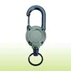 Gancho rápido para pesca con señuelo al aire libre cuerda de alambre de acero de alta elasticidad mosquetón retráctil colgante fábrica de origen personalizado logo de gota de pegamento