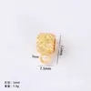 Accesorios Yiwu Venta Caliente Transfronteriza Aleación Accesorios para Joyería DIY Colgante Dorado Brillante Collar Pulsera Colgante Corazón Estrella