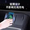 Adequado para a Versão Atualizada do Tesla Model Y/3 Controle Central Carregamento Sem Fio Tapete de Silicone Antiderrapante Acessórios de Modificação