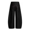 Nanxia Disguise 2025 Otoño Nuevo Diseño Retro Americano Jeans de Pierna Recta Pantalones Casuales Curvos para Pareja para Hombres