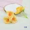 Flor de la mañana cadena simulación trompeta flor horquilla flor tocado accesorios corona hacer bonsái empaque de regalo caja de flores con flores