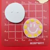 Accesorios Plásticos DIY Coloridos Estilo Chanel con Goteo de Aceite Cara Sonriente Serie para Pinzas de Cabello, Fundas de Teléfono, Hebillas de Zapatos y Materiales Auxiliares