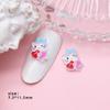 Explosiones lindo kt gato arte de uñas accesorios Sanrio kulomi hielo a través de destello fino dibujos animados usar uña diamante accesorios al por mayor