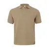 Camisa Polo de Manga Corta para Hombre, Diseño Jacquard Pesado Estilo Americano, Nueva Colección Transfronteriza, Más Vendido en Verano, Casual Simple, Ajuste Holgado, Para Negocios