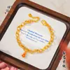 Tienda de Oro Puzuo Mismo Estilo Sha Jin Calabaza de la Paz Pulsera Prajna Nuevo Estilo Chino Pulsera Jiyan Regalo para Novia