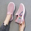 Zapatos de mujer 2025 nuevos zapatos de comercio exterior para mujer, zapatos de moda para madres, calcetines, zapatos, zapatillas de suela suave para mujer