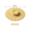 Tampa de Silicone Fofa para Canecas à Prova de Poeira Conservação de Calor à Prova de Insetos à Prova de Vazamentos Universal para Vários Copos Formato de Flor Resistente a Altas Temperaturas