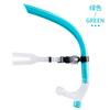 Tubo de respiración para natación equipo de entrenamiento profesional snorkel para adultos hombres y mujeres respirador frontal de ventilación submarina estilo libre