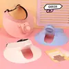Nuevo Ventilador Mini de Dibujos Animados para Colgar en el Cuello Recargable por USB Ventilador Portátil para Viajes al Aire Libre y Regalos