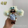 Boneca de Casca de Fruta Acabada, Pingente Fofo e Peculiar, Mesmo Estilo dos Blogueiros Populares do Tiktok e Xiaohongshu, Produto Acabado de Boneca de Vagem DIY