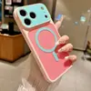 Aplicável para Capa de Celular iPhone 18 Pro Max Apple 17 Bloqueio de Cores Dopamina Toque de Pele Magnético 16 Capa Protetora à Prova de Queda