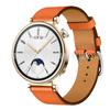 Novo lançamento para o relógio inteligente HUAWEI GT4 pulseira de couro 18mm pulseira casual para pulso HUAWEI mostrador de 41mm