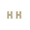 Pendientes de Moda Estilo Ins con Colgante de Letra H con Diseño Único de Nicho, Populares Pendientes de Cadena para Clavícula de Lujo para Mujeres