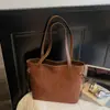 Moda Tendência Nova Outono e Inverno 2025 Transfronteiriça Bolsa Grande de Grande Capacidade Bolsa de Ombro Estilo Feminino Bolsa Tote de Axila
