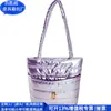 Bolso Cruzado de Algodón Espacial de Moda Bolso Tote de Relleno Rpet Bolso de Hombro Versátil de Algodón Rpet Fábrica Personalizada
