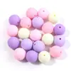 Pintura de Nuevo Tacto Bolas de Paintball Goma Pintura Goma Acrílico Bolas Cadena para Teléfono Móvil Pulsera Collar Joyería DIY Accesorios
